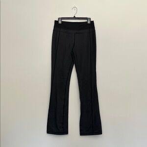 lululemon size 10 faux denim flared yoga pants